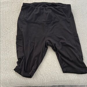 Black biker Shorts